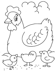 However, i can never remember what is on the no list. Chicken Coloring Pages For Kids Coloring Home