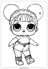 We hope these coloring pages will make yoor little lol omg fans happy! Printable Lol Doll Coloring Pages Hoops Mvp Glitter