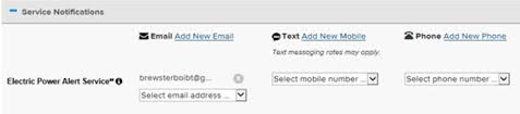 Flexible payment options for your electricity bill from txu energy. Outage Alerts Power Alert Service Centerpoint Energy