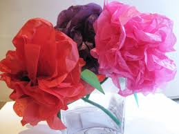#papercraft #paperflowers #flowermaking check out 6 easy paper flowers. Easy Tissue Paper Flowers Diy