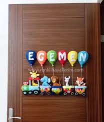 Erkek Cocuk Kapi Susu El Yapimi Keceden Bebek Odasi Susleri Erkek Bebek Bebek Sus
