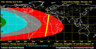 Following the sighting of the moon, april 12 marked the last day of the month of shabaan. Moonsighting For Ramadan 1442
