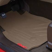 Canyon Floor Mats Front Premium All Weather Gmc Logo Cocoa These Premium All Weather Front Floor Mats Conform To The Front Flo Floor Mats Weather Fronts Gmc