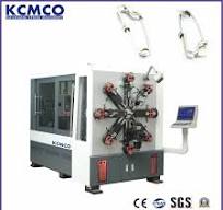4mm 12 Eje KCT-1245WZ Máquina de Formado Rotativo de Resorte Espiral Plano  CNC para Fabricación de Resortes Metálicos de Doble Torsión