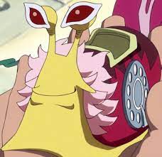 ドフラミンゴの電伝虫 アニメ 虫