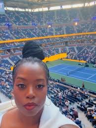 Congratulations Sis! The US Open 🎾 is a vibe.