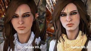 I'd love more hairstyles mostly, but anything goes! Lashes V03 Dragon Age Characters Dragon Age Inquisition Elf Hair