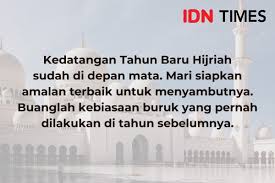 Untuk itu kamu perlu memberikan ucapan yang indah untuk mereka, tepat di hari suamiku, selamat ulang tahun ya. 10 Ucapan Selamat Tahun Baru Islam 1 Muharram 1442 Hijriah