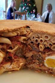 Timpano For Christmas Timpano Recipe Sicilian Recipes Recipes