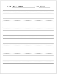 More than just good penmanship. Ms Word Lined Papers For Handwriting Practice Word Excel Templates
