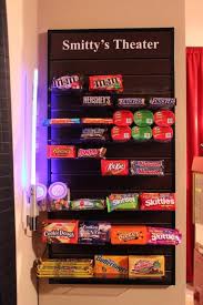 Home Theater Accessories This Would Be Cute For A Reward System On Fridays Earn Fake Money During Week For Home Theater Rooms Movie Room At Home Movie Theater