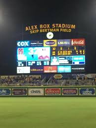Alex Box Stadium Scoreboard Lsu Tigers Baseball Lsu Baseball Lsu Football
