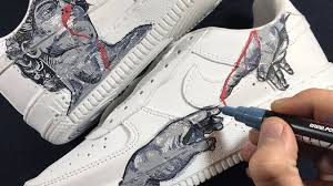 Nike Air Force Vs Michelangelo Youtube