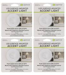 Capstone Wireless Led Surface Mounted Accent Lights 4 Puck Lights Ebay