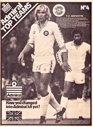 Football(soccer) logo servette fc with kit. Beyond The Last Man On Twitter Admiral Top Teams 1976 Servette Geneva Admiralsportsuk Admiralgold Http T Co X3sbhhzxu4