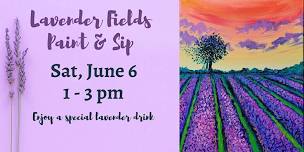 Lavender Fields Paint Class