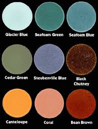 russel wrights glaze colors for the american modern