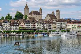 photo switzerland castle rapperswil rapperswil jona lake zurich