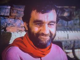 Why is Mr. Edward wearing long pink underwear in the snow in Little House 