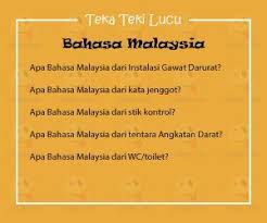 Ini Dia Teka Teki Lucu Bahasa Malaysia Yang Bikin Ketawa Yedepe Com Greatful Mobile Legends Millenials