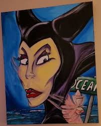 Maleficent has made it to Ocean Drive!!!, . And brought mu muse back ....  did i miss her.