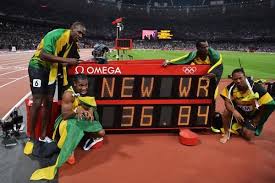 The first record in the 100 metres for men (athletics) was recognised by the international amateur athletics federation, now known as the international association of athletics federations, in 1912. Jamaica Crush 4x100m Relay World Record 36 84 In London News World Athletics