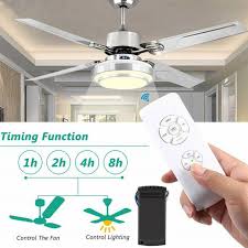 42 modern retractable dimmable light white led ceiling fan lamp remote control. Fan Lamp Remotes Wireless 15m Timing Remote Control Receiver Universal Remote Control For Ceiling Fan Lamp Light Kit Buy At A Low Prices On Joom E Commerce Platform