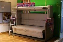 We have it in three colors at a fraction of the normal cost. Bunk Bed