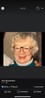 Obituary information for Sarah 'Sally' J. Blumenfeld