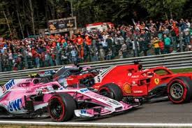 Just After The Start Ferrari Racing Mercedes Amg