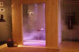 With One Of These It S No Sweat To Get A Luxurious Steam Bath At Home Steam Room Shower Home Steam Room Steam Shower Units
