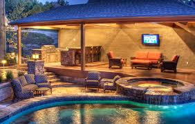 When we decided to move, we had to have another, and it was always a given that it would also be built by backyard oasis! Pool House Designed By Backyard By Design Kansas City C Backyard By Design