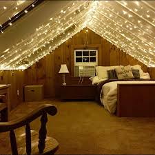 The outdoor string light is made of soft copper wire that can be easily bent and molded in potted plant, bed, display case, wall, ceiling becoming a designer in your life is something to look forward to! Attic Bedroom Ideas Fairy Lights Angled Bedroom Slanted Ceiling Bedroom Angled Ceiling Bedroom