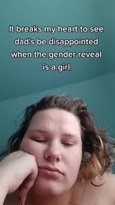 Trans Gender Reveal Dad Sad