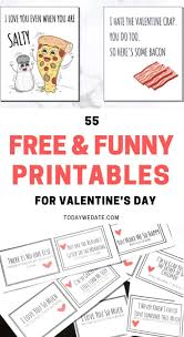 If so, be sure to check out this selection of funny valentines day cards. 55 Non Corny And Funny Valentine S Day Printables To Download For Free Todaywedate Com Printable Car Diy Gifts For Him Funny Boyfriend Gifts Diy Gifts Love