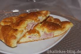 Dukan Croissant Mit Schinken Und Kase Fur Dukan Oder Low Carb Kalinkas Blog Rezepte Schinken Kase Croissant Low Carb Rezepte