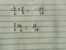 But you can list an infinite number of. Find The Three Rational Number Between Minus 5 6 And 3 8 Brainly In