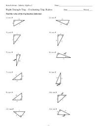 View a scaled diagram of the resulting triangle, or explore many other math calculators, as well as hundreds of other calculators addressing finance, health, fitness, and more. Right Triangle Trigonometry Worksheet Promotiontablecovers