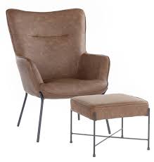 Shop items you love at overstock, with free shipping on everything* and easy returns. Tedeschi 28 5 Wide Lounge Chair And Ottoman Leather Lounge Chair Chair And Ottoman Set Chair And Ottoman