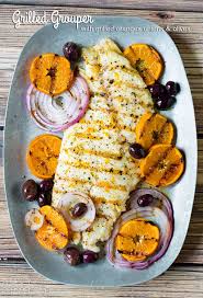 Set aside while you make the sauce. Grilled Grouper With Oranges And Olives Grilled Grouper How To Cook Fish Savoury Food
