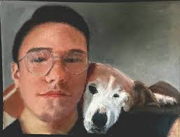 Changing photos of your friends and their dogs into paintings with magical  vibes. Daniel Smith watercolors