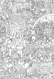 Print our free thanksgiving coloring pages to keep kids of all ages entertained this novem. Challenging Coloring Pages Adult Coloring Page For Adults Adult Coloring Pages