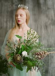 Limited quantities · premium quality · pay over time with affirm The Crystalled Bride Sylvan Quartz Crowns Inspired By Forest Fairy Tales Beautiful Wedding Flowers Woodland Bouquets Wedding Flowers