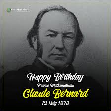 Claude Bernard was a French physiologist. Historian I. Bernard Cohen of  Harvard University called Bernard "one of the greatest of all men of  science". He originated the term milieu intérieur, and the