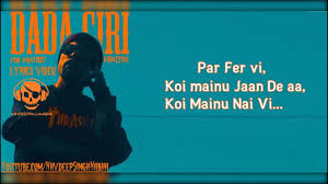 Bohemia Lyrics Of Only Hd Rap In Dada Giri By Bohemia Sab Bhanot Youtube Dadagiri (1987) songs lyrics (all songs): bohemia lyrics of only hd rap in dada giri by bohemia sab bhanot