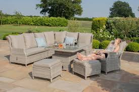 Welcome to mypad, your number one furniture store in jersey and the channel islands. Maze Rattan Cotswolds Reclining Corner Dining Set With Rising Table