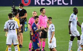 Kostas manolas goal vs barcelona. Leo Messi Got Angry With The Referee And Denied Him The Greeting