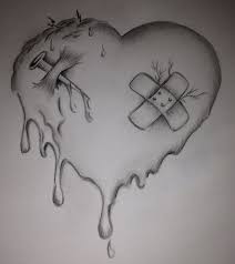 Heart Pencil Sketch Art Drawings Sketches Pencil Art Drawings Sketches Simple Art Drawings Sketches