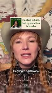 “Healing is hard work, but being dysfunctional is exhausting.”, These  words, spoken by singer-songwriter and mental health advocate @jewel,  stopped me in my tracks. Having invested time, money and ...