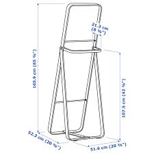 With results from 1 stores such as: Ikornnes Ash Standing Mirror 52x167 Cm Ikea